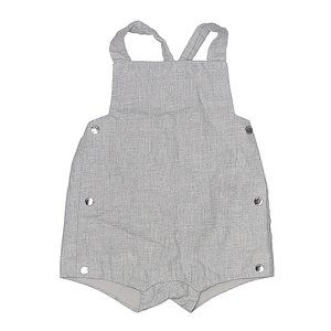 Gray Overall Shorts